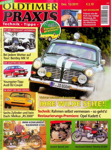 Deckblatt Oldtimer Praxis (12/2011)